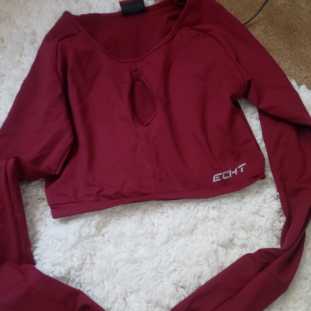Echt fitness crop top